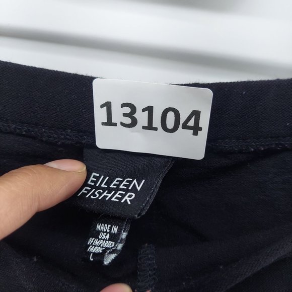 eileen fisher cropped leg pants ladies size large - Picture 3 of 8